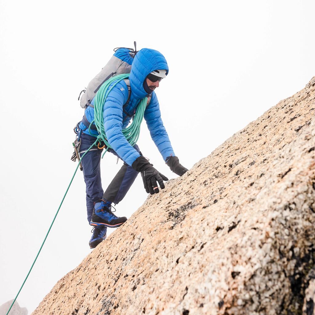 Men's mountaineering waterproof ICE trousers - Slate blue